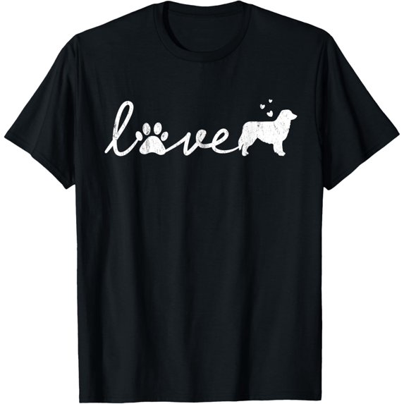 Australian Shepherd Dog Aussie Mama Dad Dog Love Pet T-Shirt