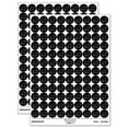 thumbnail image 1 of Australian Shepherd Dog Aussie Outline 200+ Round Stickers - Black - Gloss Finish - 0.50" Size, 1 of 3
