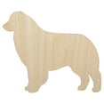 thumbnail image 1 of Australian Shepherd Dog Aussie Solid Wood Shape Unfinished Piece Cutout Craft DIY Projects - 6.25 Inch Size - 1/8 Inch Thick, 1 of 7