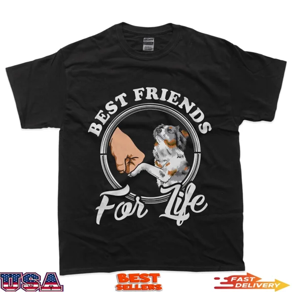 Australian Shepherd Dog Funny Design Holiday Cheer Unisex T-Shirt up to size 5XL