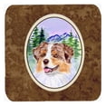 thumbnail image 1 of Australian Shepherd Foam Coasters - Set 4, 1 of 1