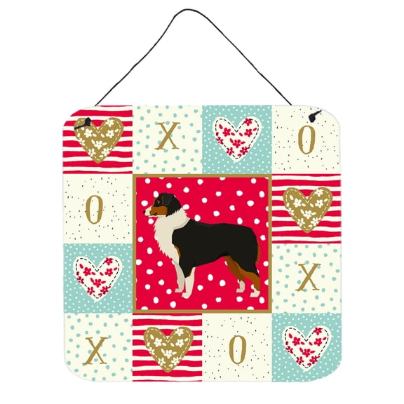 Australian Shepherd Love Wall or Door Hanging Prints