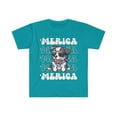 thumbnail image 1 of Australian Shepherd 'Merica Patriotic T-Shirt Cute Aussie 4th of July Top, 1 of 2