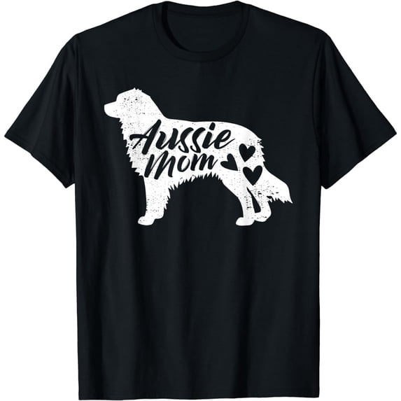Australian Shepherd Mom Aussie Gifts for Dog Lovers Merle T-Shirt