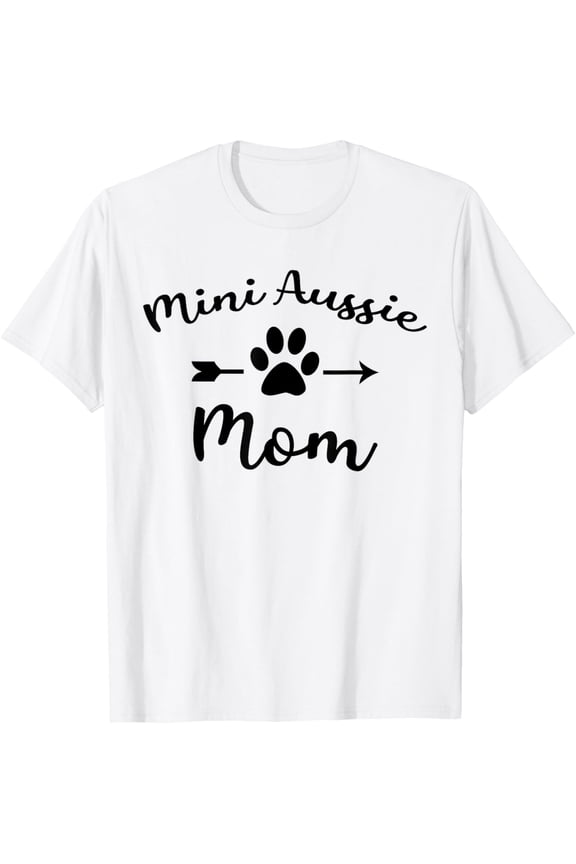 Australian-Shepherd Shirt Mini Aussie Mom T-Shirt
