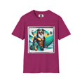 thumbnail image 1 of Australian Shepherd Turquoise Surf Board Beach Dog, 1 of 10