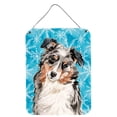 thumbnail image 1 of Australian Shepherd Winter Wall or Door Hanging Prints, 1 of 2