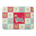 thumbnail image 1 of Australian Silky Terrier 2 Love Machine Washable Memory Foam Mat Red, 1 of 4