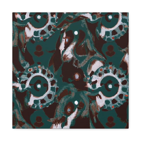 "Australian Steampunk Shepherd" - Canvas