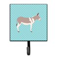 thumbnail image 1 of Australian Teamster Donkey Blue Check Leash or Key Holder, 1 of 1