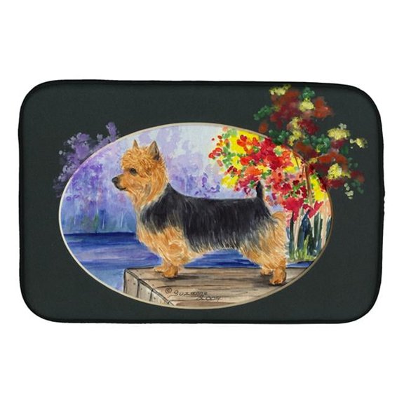 Australian Terrier Dish Drying Mat
