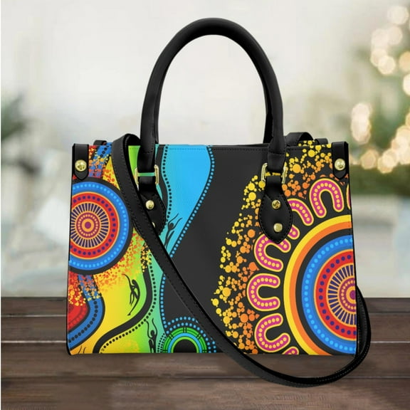 Australian Tribal Brand Design Retro Folk Style Messenger Bags New Women Leather Fashion Girls Shoulder Totes Bags Gift