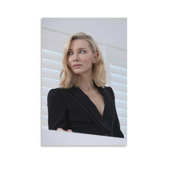 Australian Women Television Producers Cate Blanchett Sexy Photo Poster Picture Print Canvas Poster Wall Paint Art Posters Decor Modern Home Artworks Gift 20x30inch(50x75cm)