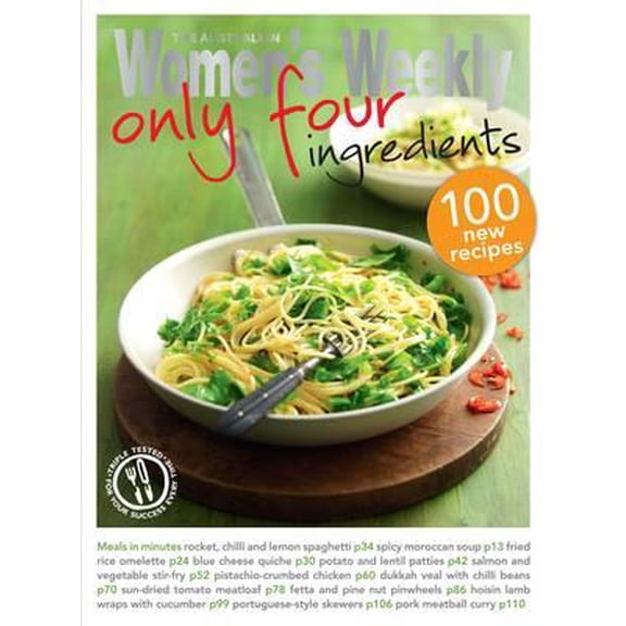 Pre-Owned Australian Women's Weekly Essentials: 4-Ingredients Cookbook. (Paperback)