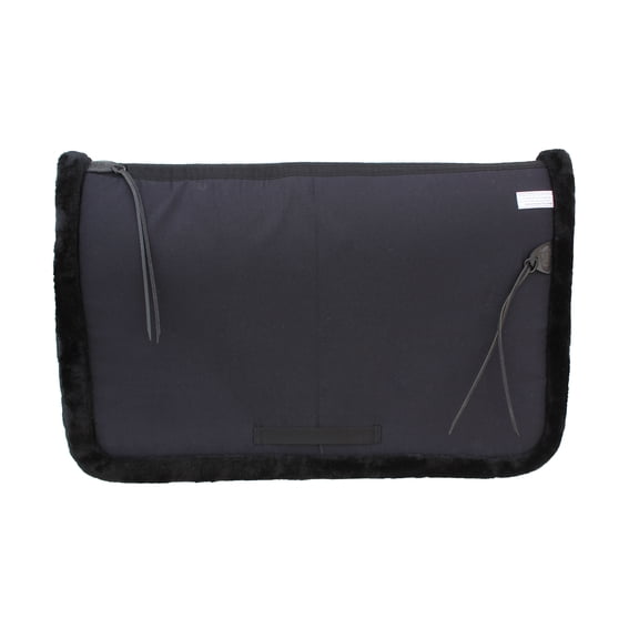 Australian Wool Felt Horse Trail Rider Comfort Saddle Pad Black 109SP560BK