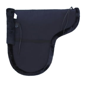 Australian Wool Felt Premium Shaped Trail Rider Comfort Pad Black 109SP565BK