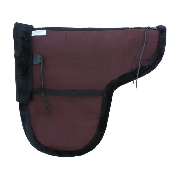 Australian Wool Felt Premium Shaped Trail Rider Comfort Pad Brown 109SP565BR