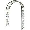 thumbnail image 1 of AUSTRAM 60"Antique White Vintage Arbor, 1 of 1