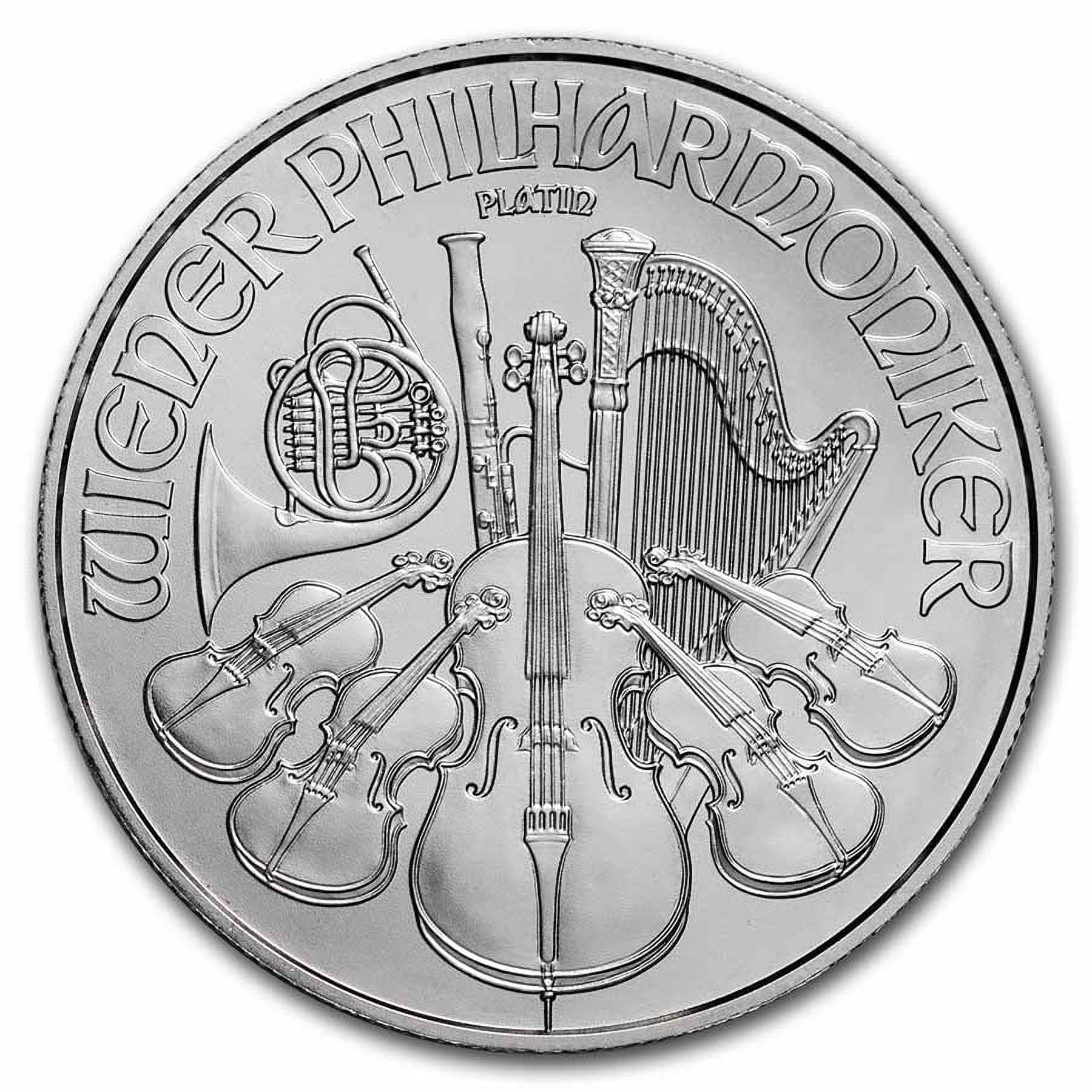 AUSTRIAN MINT Austria 1 oz Platinum Philharmonic BU (Random Year)