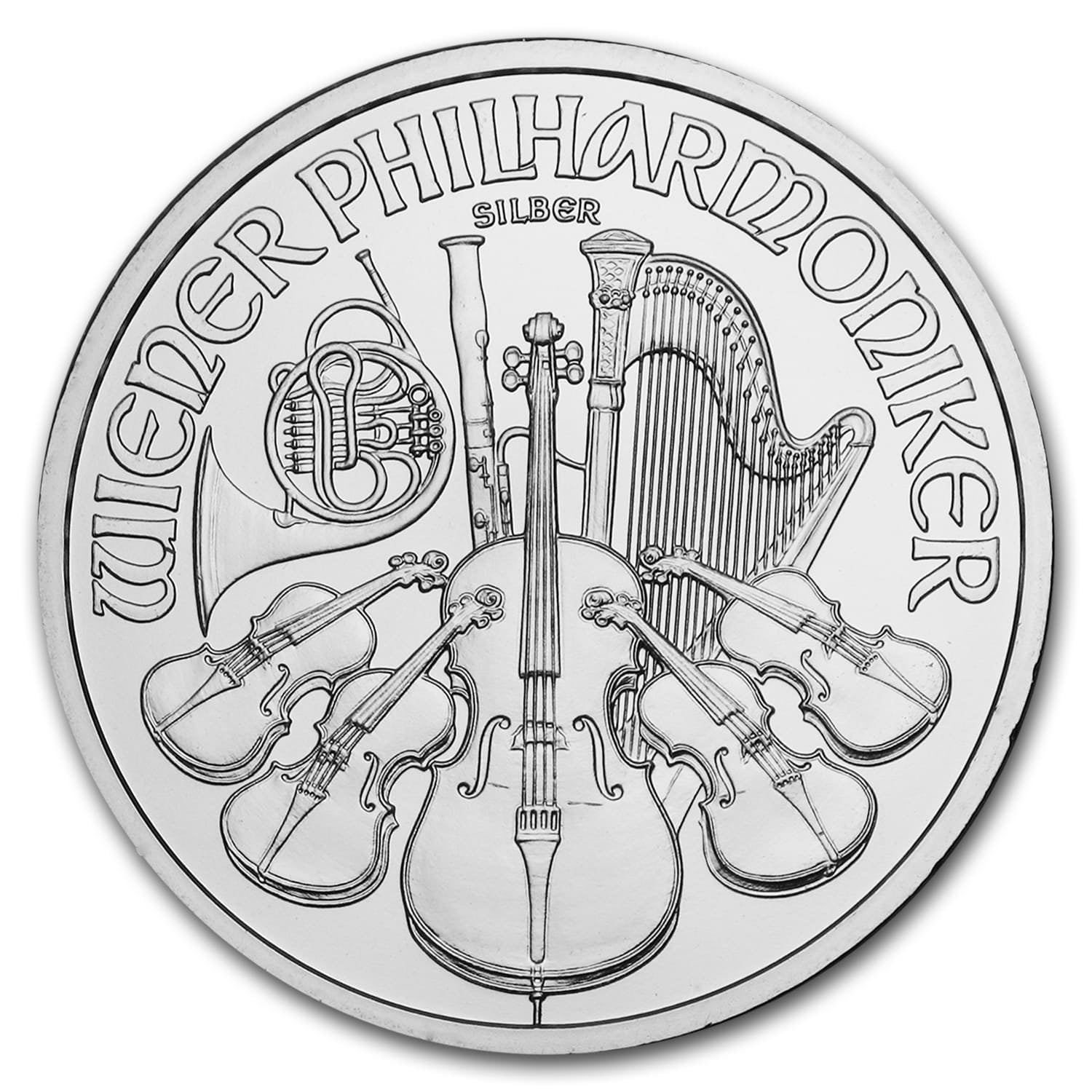 AUSTRIAN MINT Austria 1 oz Silver Philharmonic (Random Year)