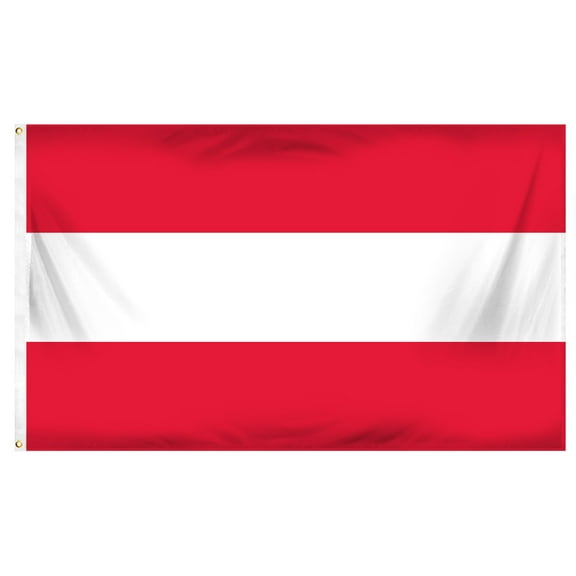 Austria 3ft x 5ft Printed Polyester Flag