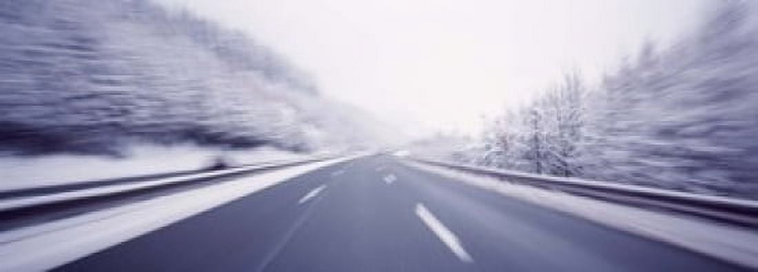 Austria Autostrada Panoramic view of a highway Canvas Art - Panoramic Images (18 x 7)