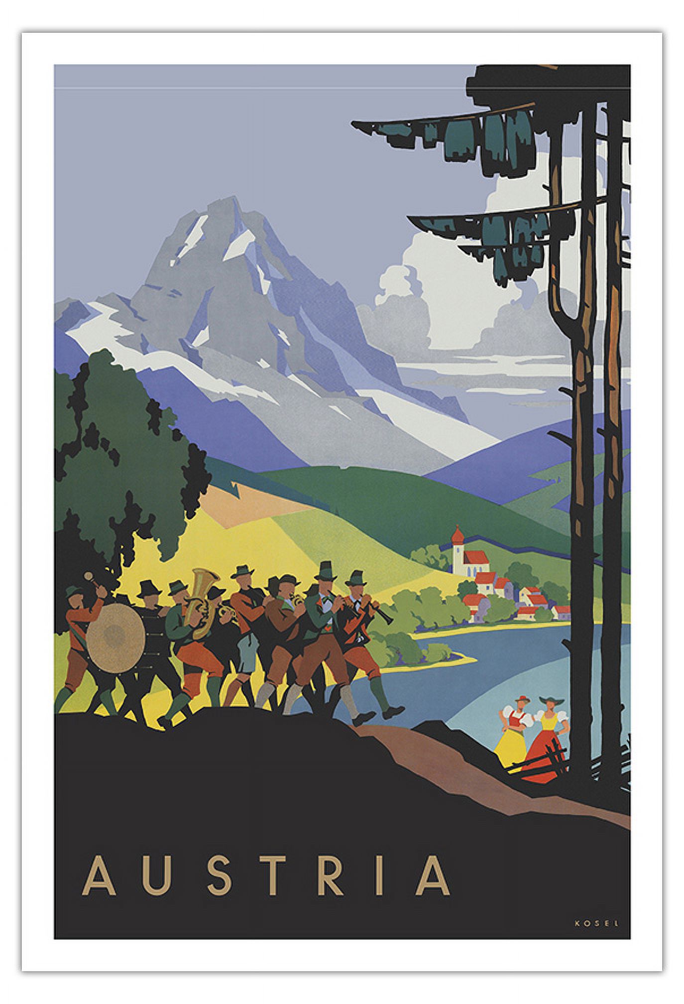 Austria-Brass-Band-by-Lake-