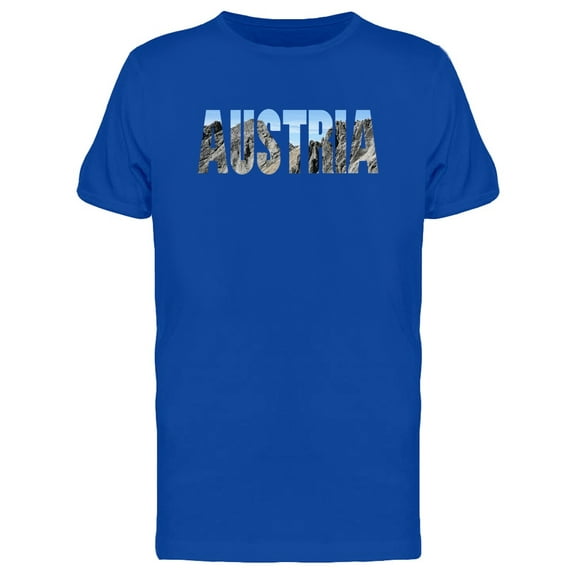 Austria, Cool Lovers Quote T-Shirt Men -Image by Shutterstock, Male Medium