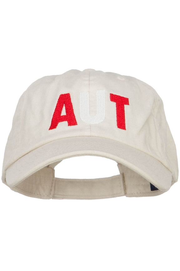 Austria Embroidered Low Profile Cap - Putty OSFM