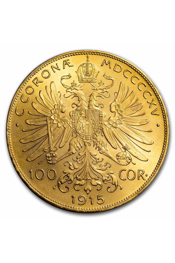 Austria Gold 100 Coronas Coin BU (Random)