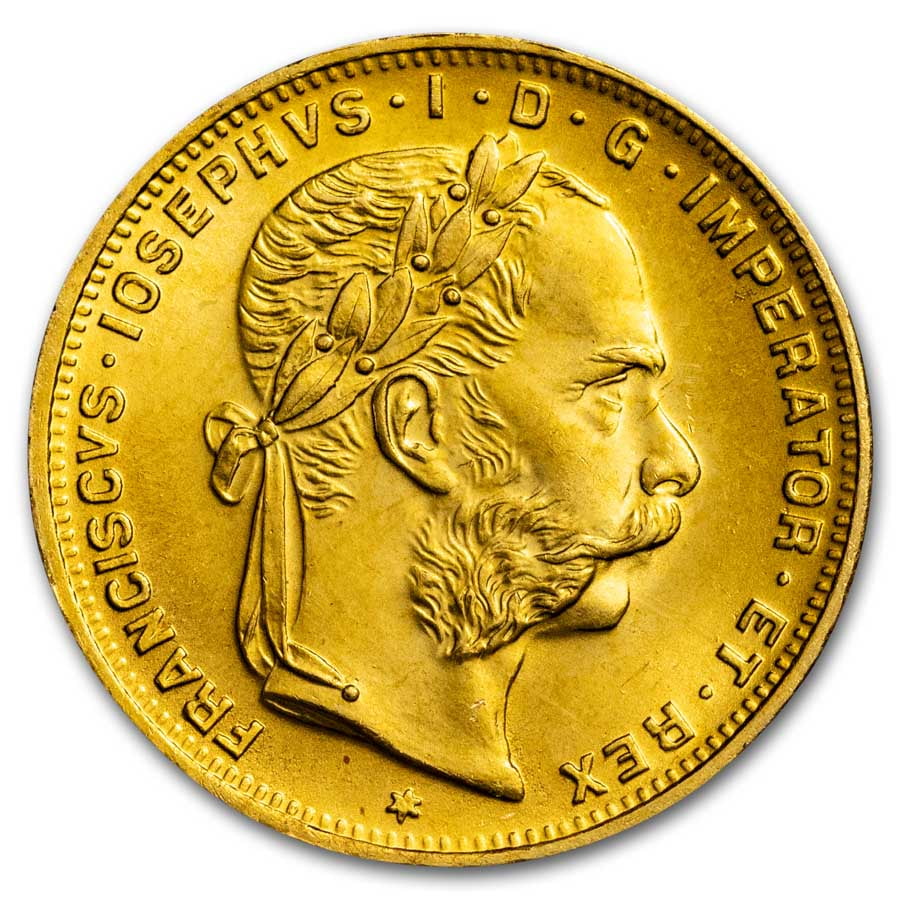 NOT SPECIFIED Austria Gold 20 Franc/8 Florin AU/BU (Random)