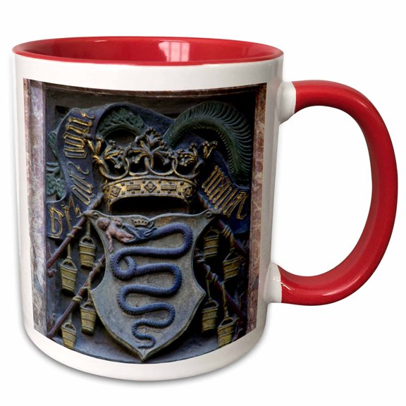 3drose, Austria, Innsbruck. Goldenes Dachl (golden Roof)-eu03 Gje0001 - Gavriel Jecan, 11oz Two-tone Red Mug