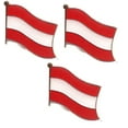 thumbnail image 1 of Austria Single Flag Lapel Pins, pack of 3, 1 of 4