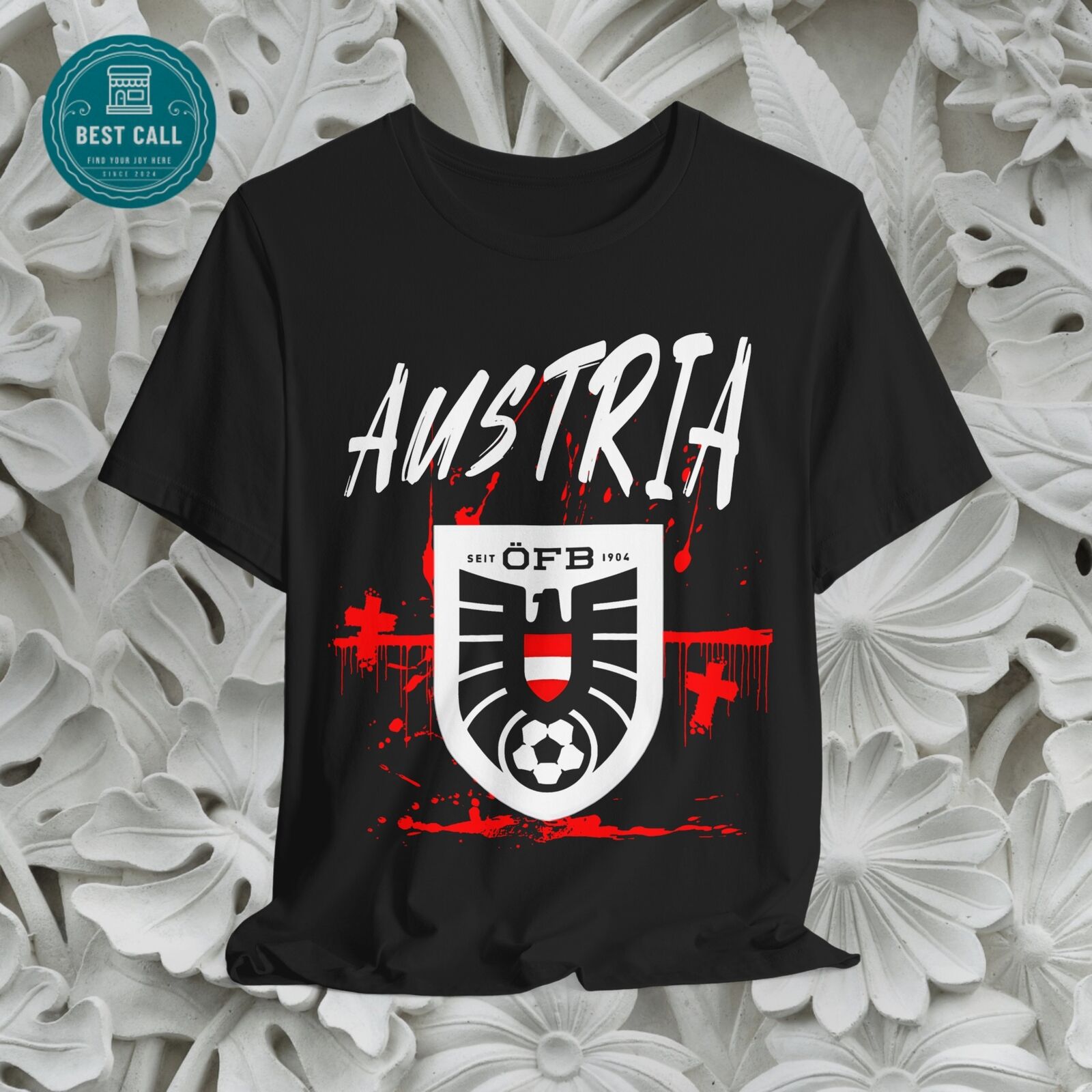 Austria Team Tshirt, Football, Euro 2024, Eurocopa, Uefa, Österreichische