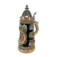 thumbnail image 1 of Austria Theme German Beer Stein Mug 1/2L ONE Mug Made in Germany New, 1 of 4