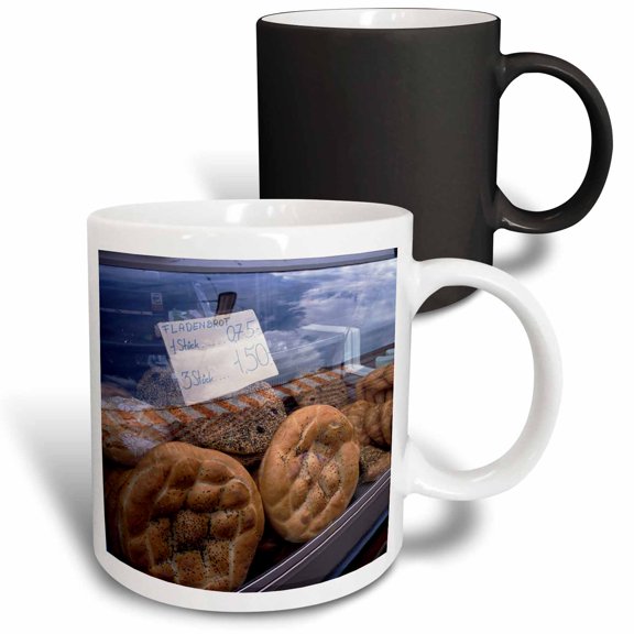 3drose, Austria, Vienna, Nauschmarkt, Austrian Cuisine, Bakery-eu03 Dbn0027 - David Barnes, 11oz Magic Transforming Mug
