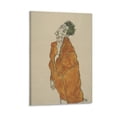 thumbnail image 1 of Austrian Artists Egon Schiele Self-Portrait in Orange Jacket Retro Poster Print Photo Art Painting Canvas Poster Home Decorative Bedroom Modern Decor Posters Gifts 16x24inch(40x60cm), 1 of 6