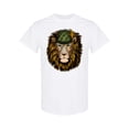 thumbnail image 1 of Austrian Bavarian Lion Head T-Shirt Men -Image by Shutterstock, Male XX-Large, 1 of 2