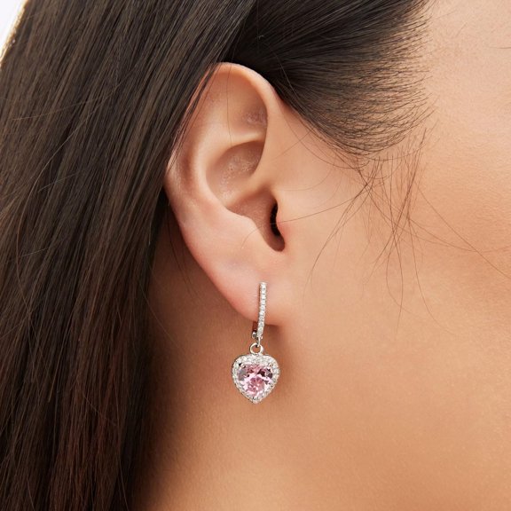 Austrian Crystal Tear Op Rback Dangle Earrings For Women Fashion 14K Gold Plated Hypoallergenic Jewelry[o2477]