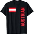 thumbnail image 1 of Austrian Flag And Austria Roots T-Shirt, 1 of 4