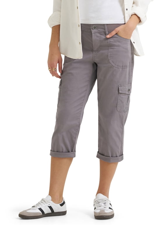 Women's Austin Knit Relaxed Cargo Capri