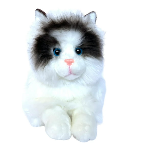 Auswella 16 Inch Plush Ragdoll Kitten - Soft and Cuddly Cat Stuffed Animal Toy for Kids