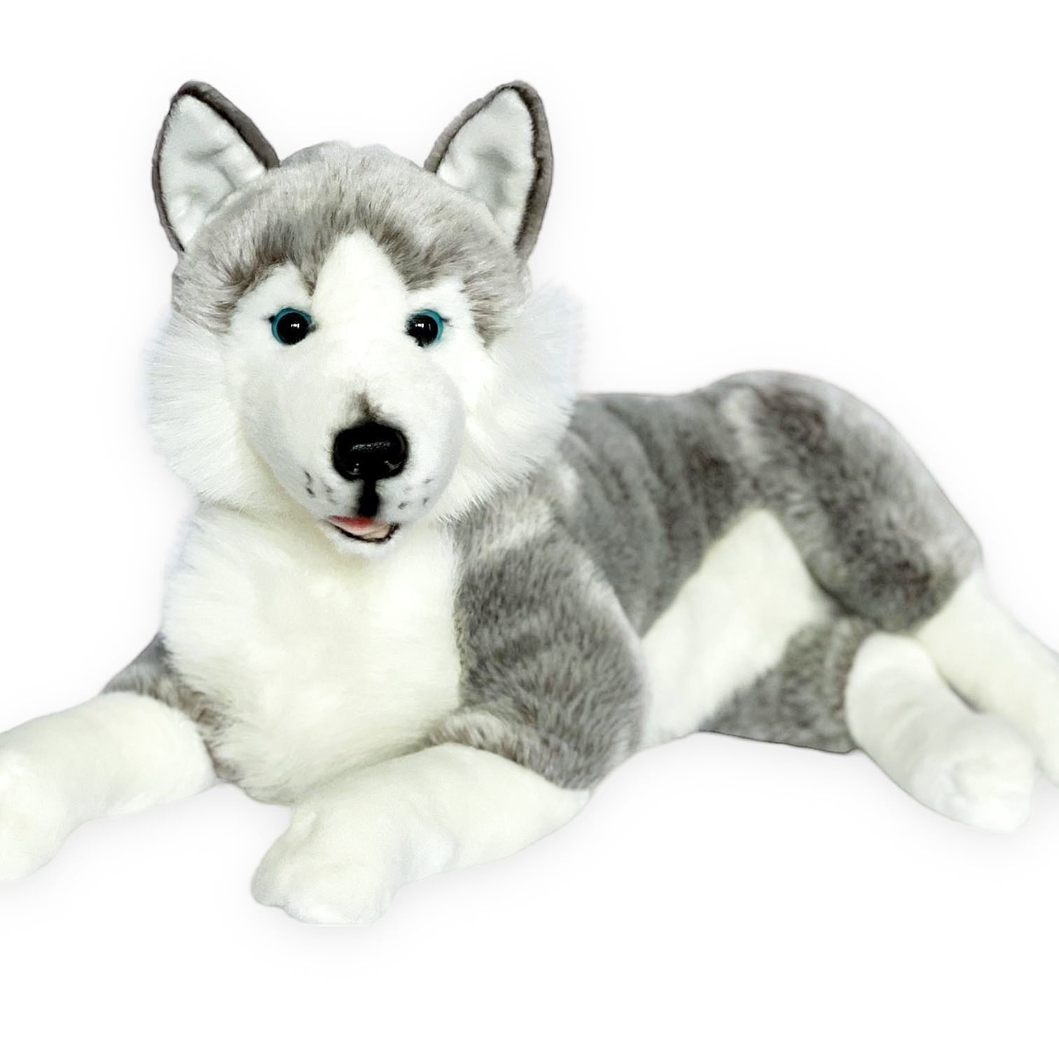 Auswella 22" Siberian Husky Plush Puppy Dog Stuffed Plush Animals