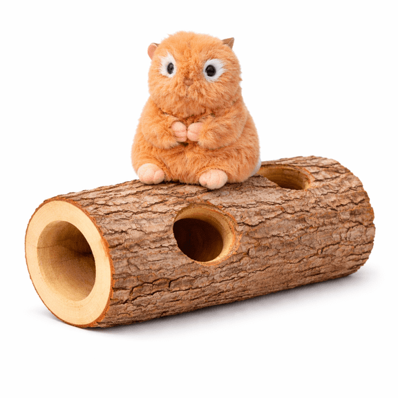 Auswella Cuddly Plush Hamster - 5 inch Plush Stuffed Woodland Animal