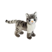 Auswella  Grey Plush Toy Cat- Stuffed Animal Toy