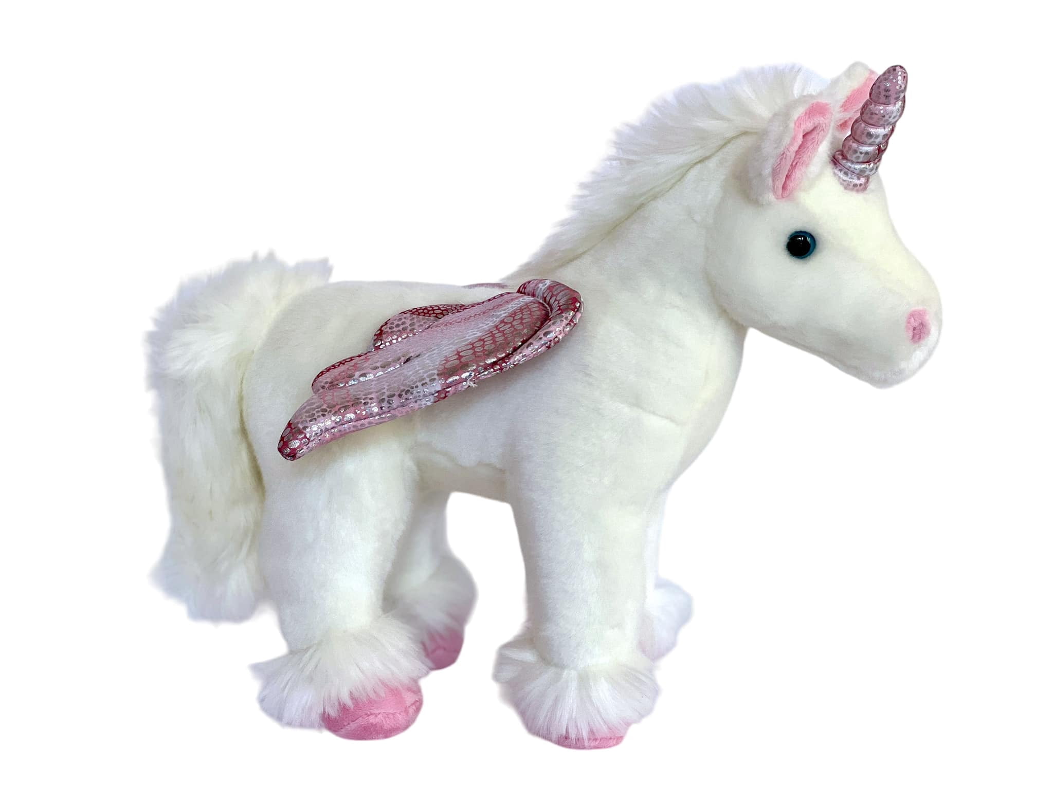 Auswella - 12-Inch Magical Plush Unicorn Stuffed Animal Toy: Ultra