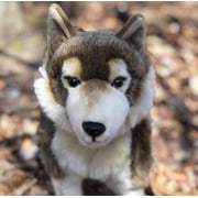 Auswella Plush 23 Inch Timber Wolf- Stuffed Animal Plushies