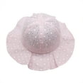 thumbnail image 1 of Ausyst Baby Hats Clearance! Infant Baby Cute Cotton Hat Summer Kids Princess Breathable Bucket Sun Hat Toddler Hat, 1 of 9