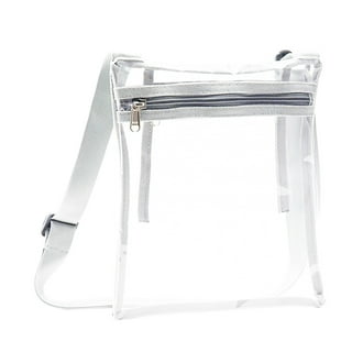Clear Shoulder Bags in Clear Bags White Walmart