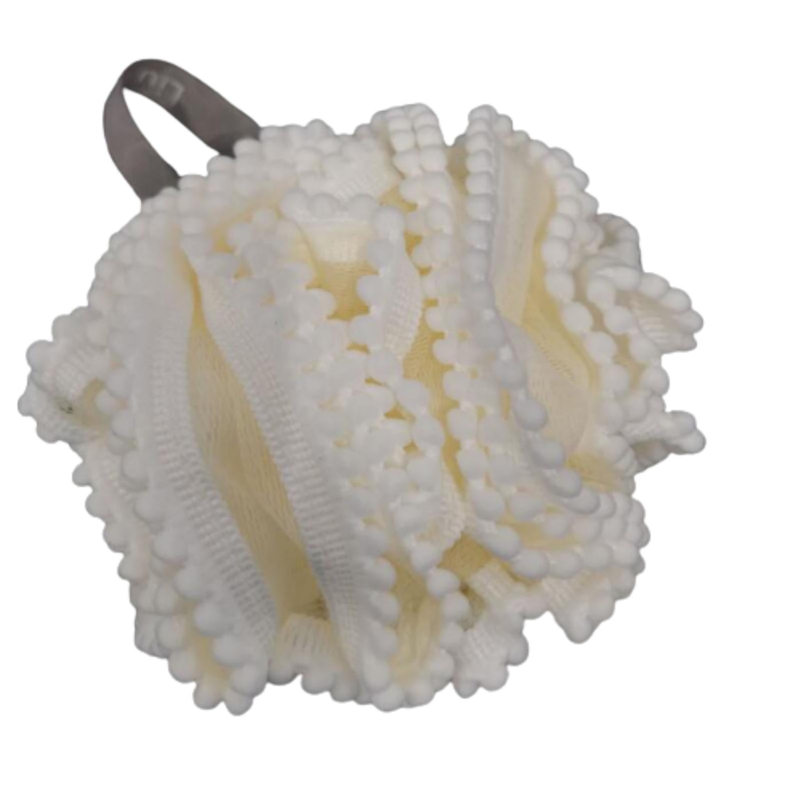 Ausyst Cleaning Supplies Bath Shower Loofah Sponge Pouf Body Wash